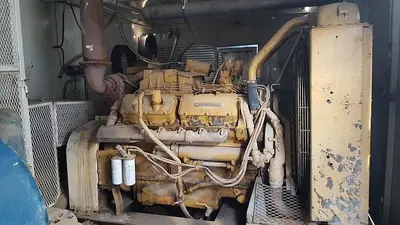USED EMSCO F-500 TRIPLEX MUD PUMP