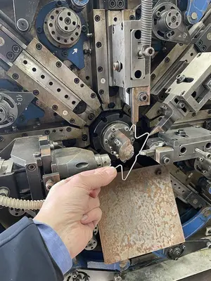 USED BOBBIO BTO 215 SPRING COILING