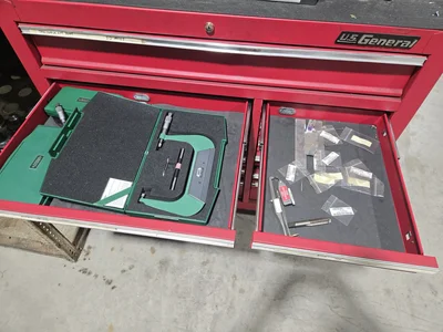 Toolbox and Contents; Mixed Gages