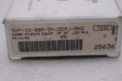 NEW MAC VALVES 52A-33-00A-DM-DDAJ-2KD 3/2-way Normally Open H767A