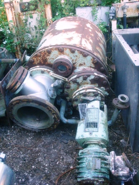 180 L S/S Jacketed Reactor, Flp Stirrer