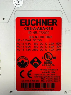 USED EUCHNER CES-A-AEA-04B