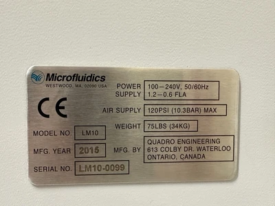 USED Microfluidics LM10