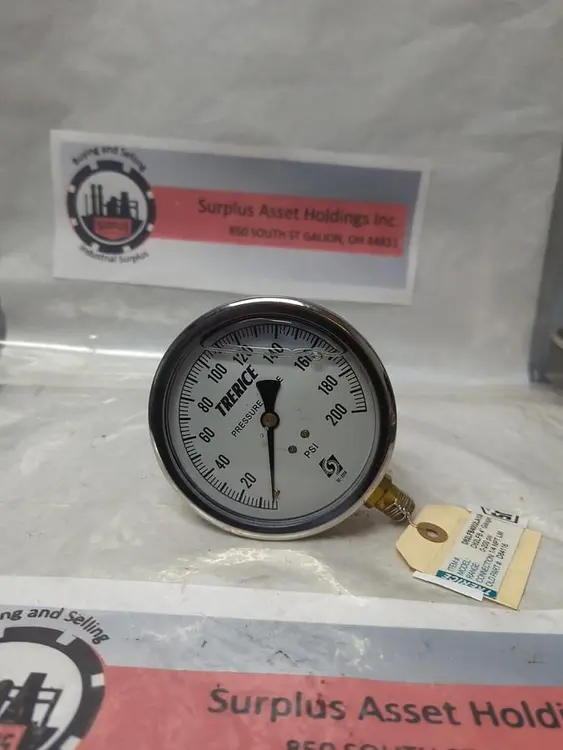 Used TRERICE D82LFB4002LA130 Universal Pressure Meters Ohio US | Surplus Asset Holdings #1226248