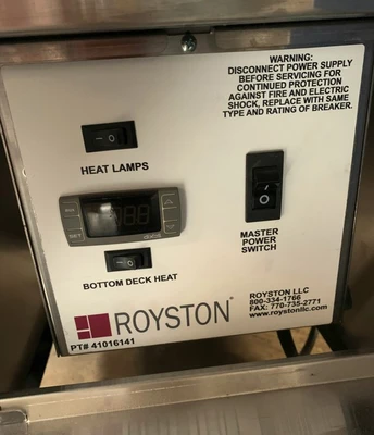 1-0448 Royston Hen House Hot Case Food Merchandiser
