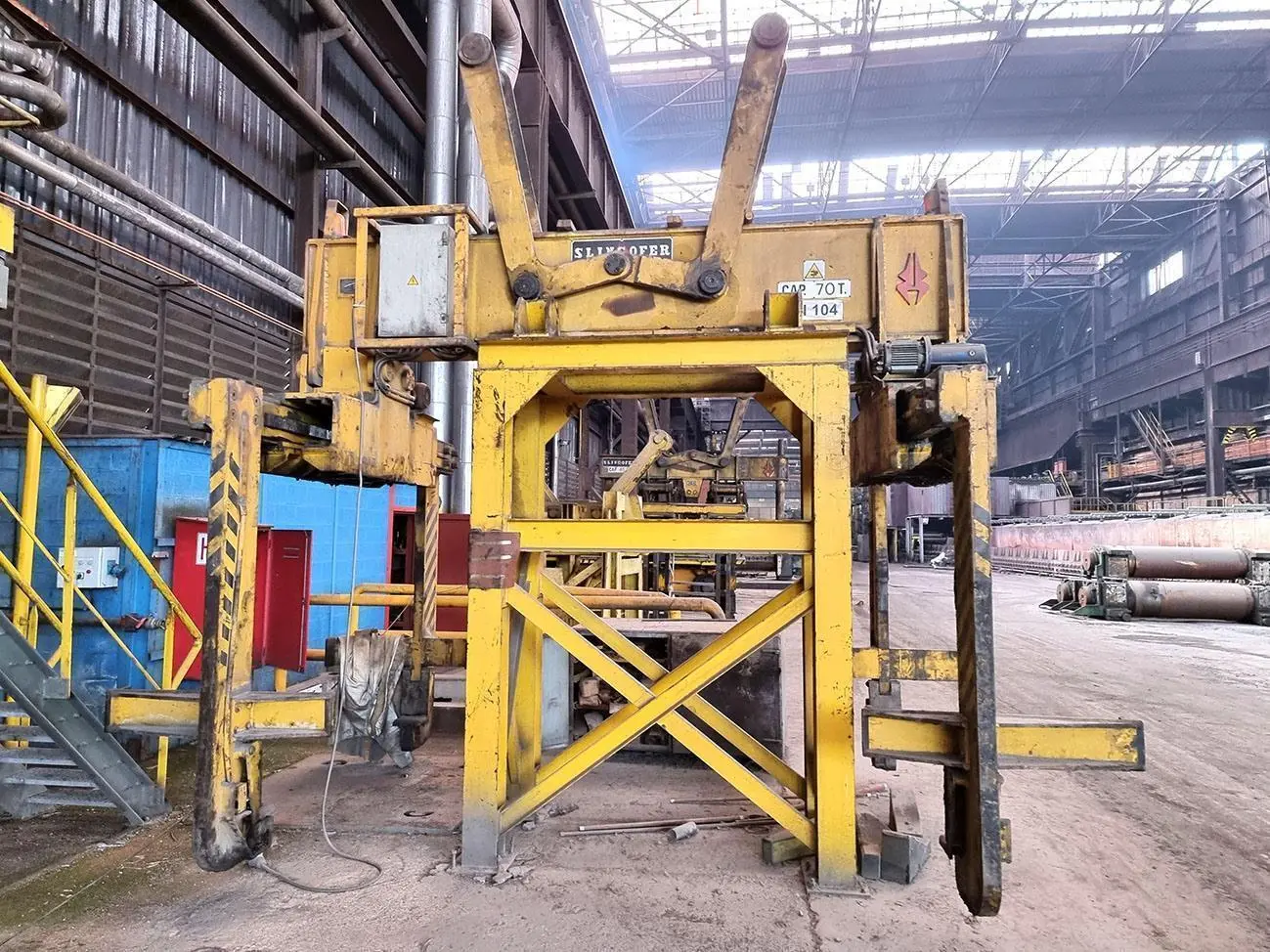 USED SLINGOFER SLAB TONG 70 TON