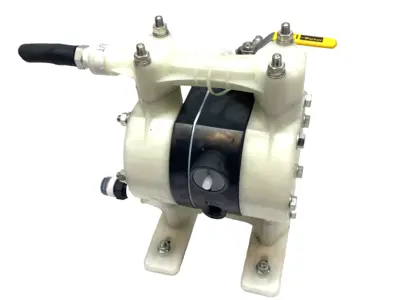 Used Yamada Diaphragm Pump Polypropylene Santoprene 1/2" AODD 13.5 GPM Diaphragm Pumps Michigan US | Maverick Industrial Sales #1395286