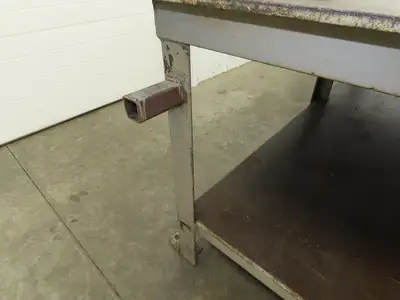 5/8" Top Steel Fabrication Welding Layout Table Work Bench 96"x48"x36"