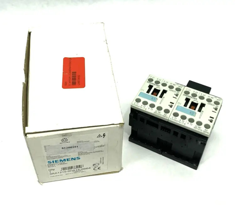 New | in-Stock Siemens Fuseless Reversing Starter Combination 400VAC 24VDC Starters Michigan US | Maverick Industrial Sales #1401770