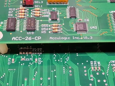 ACCULOGIC Inc. ACC-39-ME PCA1310540 WITH ACC-26-CP PCA1310530 CIRCUIT BOARD