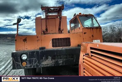 Used 1977 P & H 790TC 90-TON CRANE Truck-Mounted Cranes Pennsylvania US | Proxy Equipment #1384911