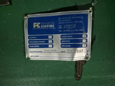 Used TECO-WESTINGHOUSE ANRK-EC002 Motors (misc) British Columbia CA | Lenmark #478090