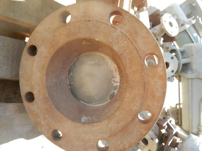 Jamesbury 6" 150 Rating, Steel Flanged Control Valve