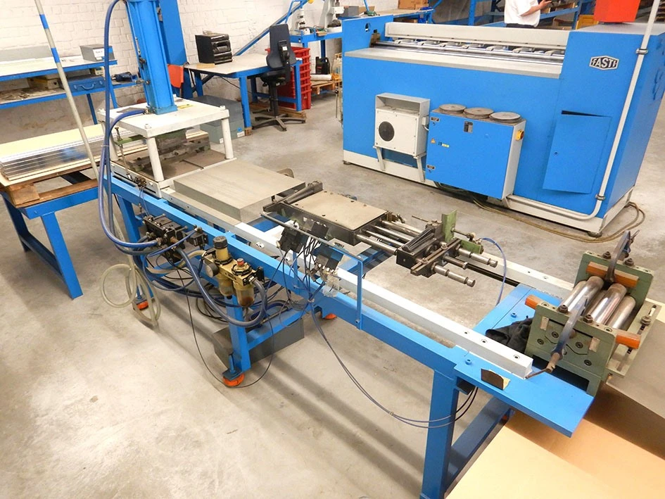 USED FESTO DECOILING & PUNCHING LINE