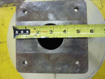 USED METAL FABRICATOR HOPPER333