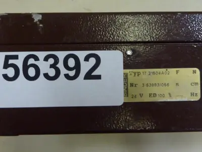 USED BINDER 1721504A02