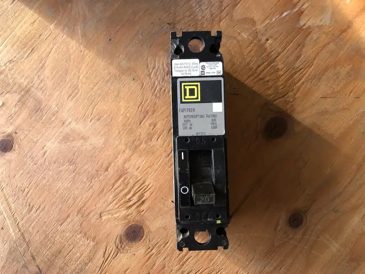 Used SQUARE D FAP17020 Switchgears British Columbia CA | Lenmark #244362