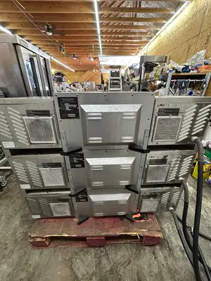 Turbochef HHC2020 Triple Stack High Speed Conveyor Pizza Ovens Fully Refurbished