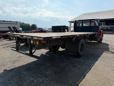 Used 2000 FORD SINGLE AXLE FLATBED TRUCK Flatbed Trucks Michigan US | Miedema Asset Management Group #1442644