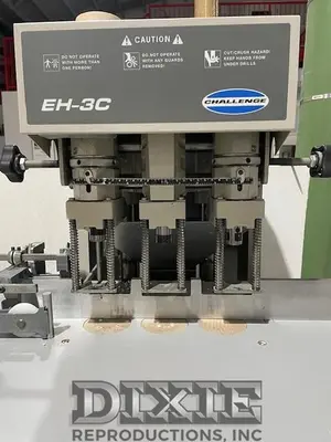 USED CHALLENGE EH-3C 3 HOLE DRILL