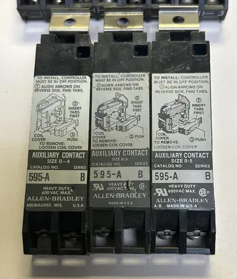 Used ALLEN-BRADLEY 595-A Miscellaneous Equipment (Electrical & Power) | Surplus Asset Holdings #1198734