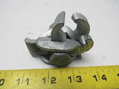 1/2" Edge Clamp to Conduit Clamp Lot of 28