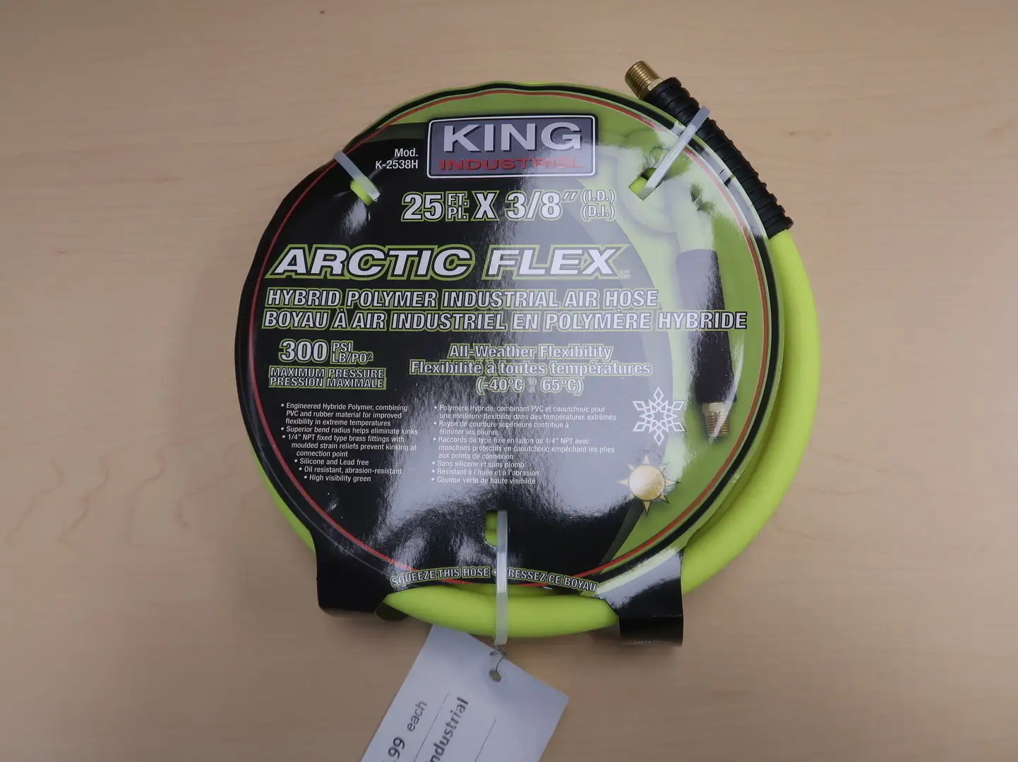 New | in-Stock KING CANADA K-2538H Parts (Hydraulics and Pneumatics) British Columbia CA | Lenmark #259451