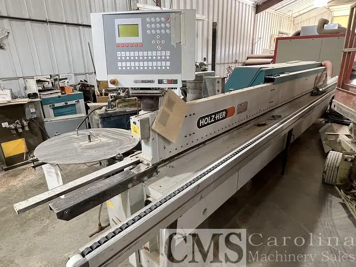 Used 1999 HOLZHER TRIATHLON 1424 300V EDGEBANDER Edge Banders | CAROLINA MACHINERY SALES #420922