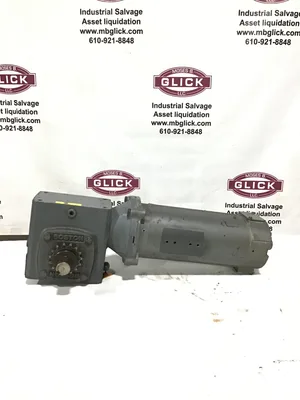 Boston Gear F721-40-B5-G Gear Speed Reducer 40:1 Ratio With Baldor Motor