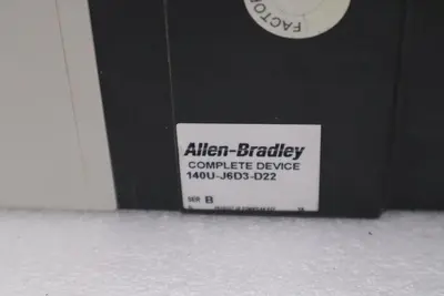 Allen Bradley 140U-J6X3 100A 3P 600V AC 250V DC Circuit Breaker STOCK H1867