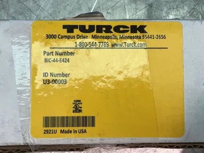 New | in-Stock TURCK BIC44E424 PLC Ethernet Equipment Ohio US | HGR 24 #1263312