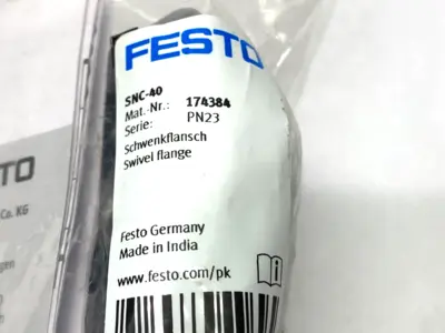 New | in-Stock Festo Swivel Flange for Clevis Foot 174384 Parts (Hydraulics and Pneumatics) Michigan US | Maverick Industrial Sales #1514710