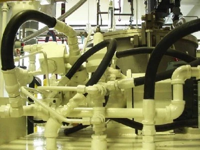 Sanborn 26" X 12" perforate basket centrifuge, 316SS.