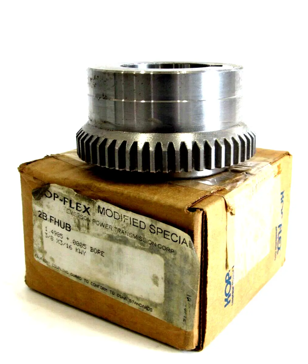 NEW EMERSON KOP-FLEX 2B FHUB COUPLING FLEX HUB 2BFHUB