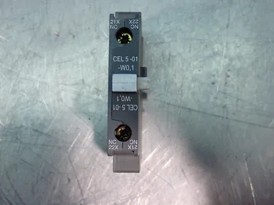 Used ABB CEL 510WO,1 Contact Blocks Ohio US | HGR 24 #907486