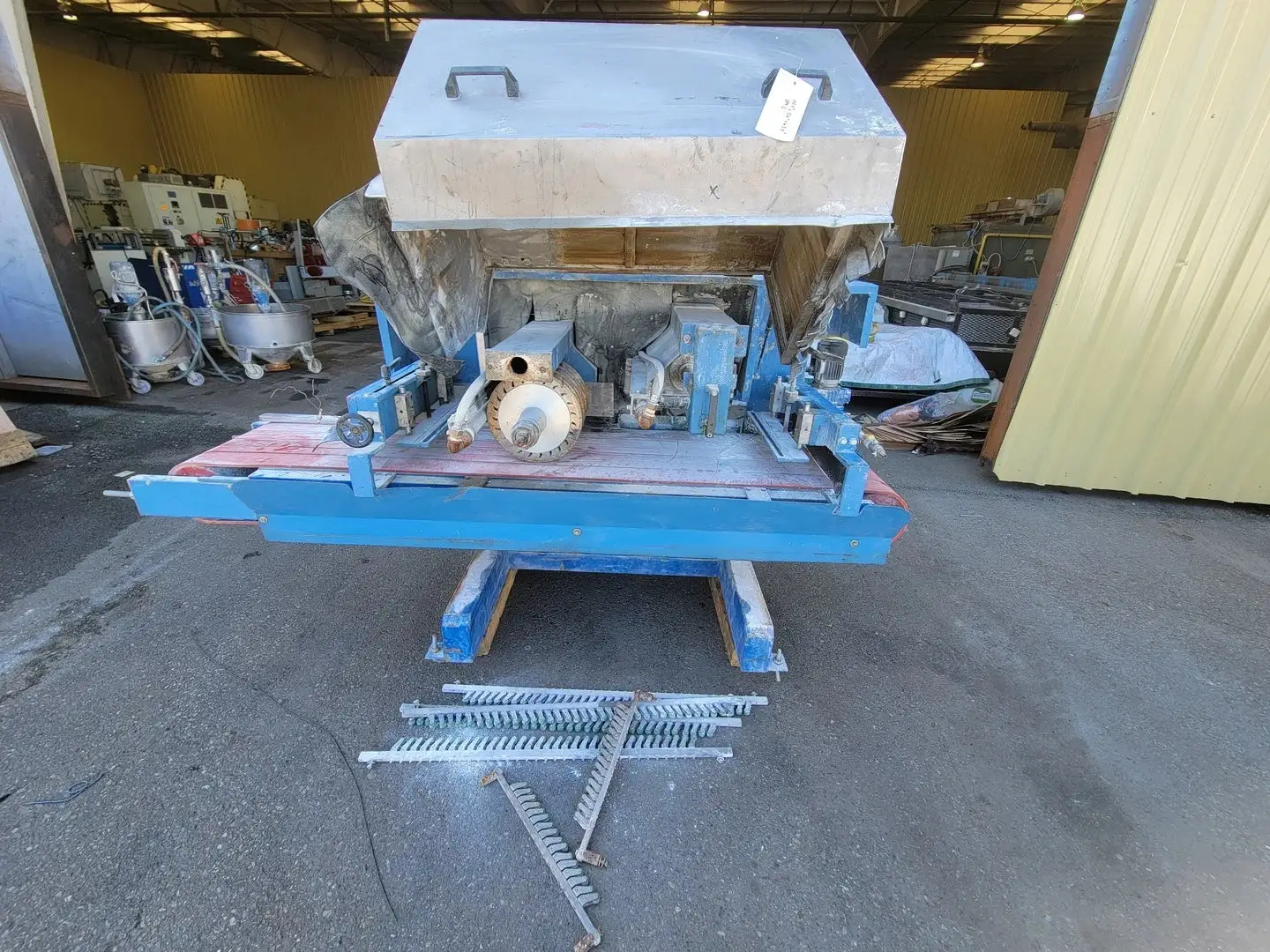 Roof Tile Extruder // Concrete Tile Press