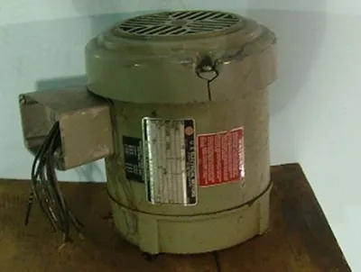 QTY. 1. US ELECTRICAL MOTORS &frac12; HP PH3 INSUL...