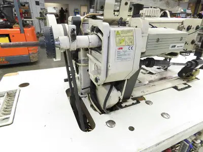 KM-1072BLX-7 Fortuna Industrial Sewing Embroidery Servo Machine 230VAC 1Ph *Read