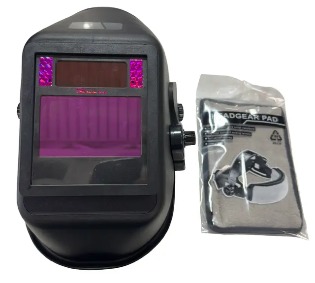 Vision Guardian MIG/TIG Welding Helmet Variable Shade 2-3/8" x 3-7/8" View Area