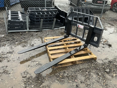 Used JCT FORK SKID STEER ATTACHMENT Pallet Forks Michigan US | Miedema Asset Management Group #1314086