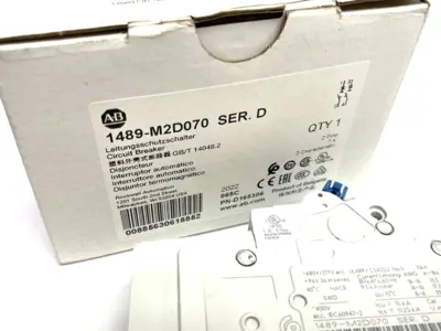 New | in-Stock ALLEN-BRADLEY SER. D MINIATURE CIRCUIT BREAKER 7A Circuit Breakers | Maverick Industrial Sales #1101345