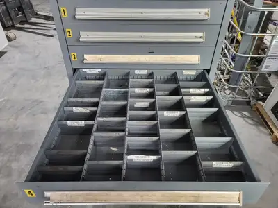 30" x 30" x 60" 9-Drawer Tool Cabinet