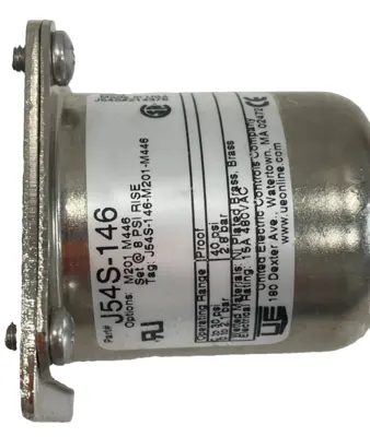NEW UNITED ELECTRIC J54S-146 PRESSURE SWITCH J54S146