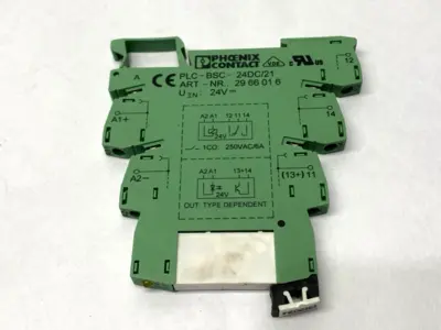 Used PHOENIX CONTACT PLC-BSC-24DC/21, 2966016, & 2961105 Relays & Switches | Maverick Industrial Sales #1109971