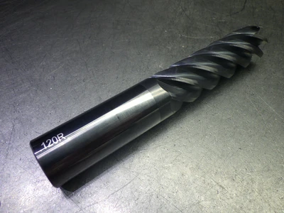 Monster 1" 6 Flute Carbide CR XL Endmill 1" Shank .12" R 292-501267 (LOC572)