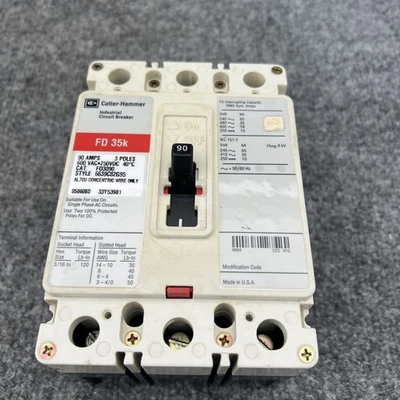 Used Cutler-Hammer fd3090 Circuit Breakers California US | Davliegogo LLC #1706053