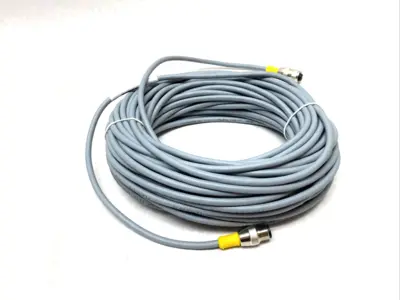 USED TURCK EUROFAST DOUBLE ENDED CORDSET 4-PIN M12 20M U2172-21
