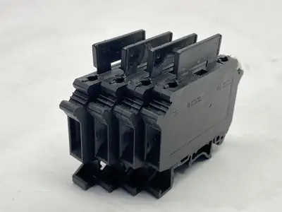 UK-SI | Phoenix Contact  Fuse Modular Terminal Block 3118012 LOT OF 4 -  Used