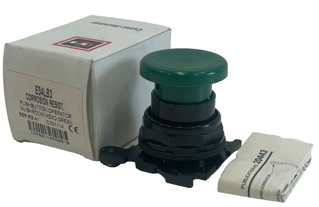 NEW CUTLER HAMMER E34LB3 PUSHBUTTON OPERATOR