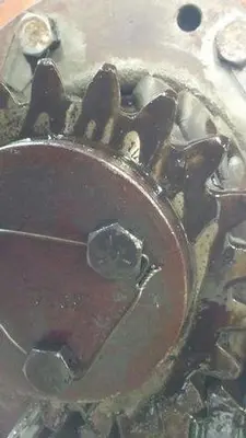 USED OILWELL A-368 TRIPLEX MUD PUMP